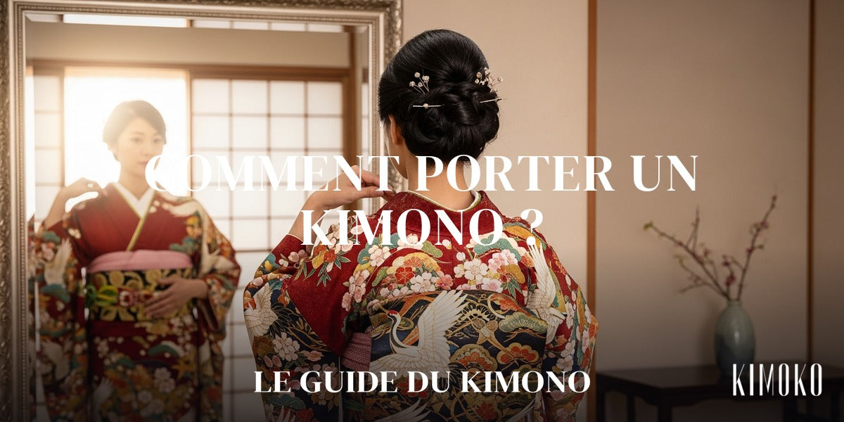 Comment porter un kimono ? — Le Guide du Kimono Image