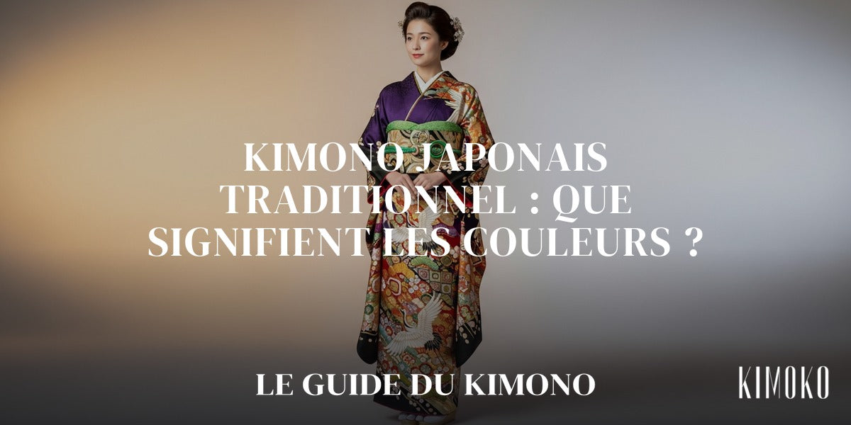 Kimono japonais traditionnel : que signifient les couleurs ? — guide complet par Sofia Image