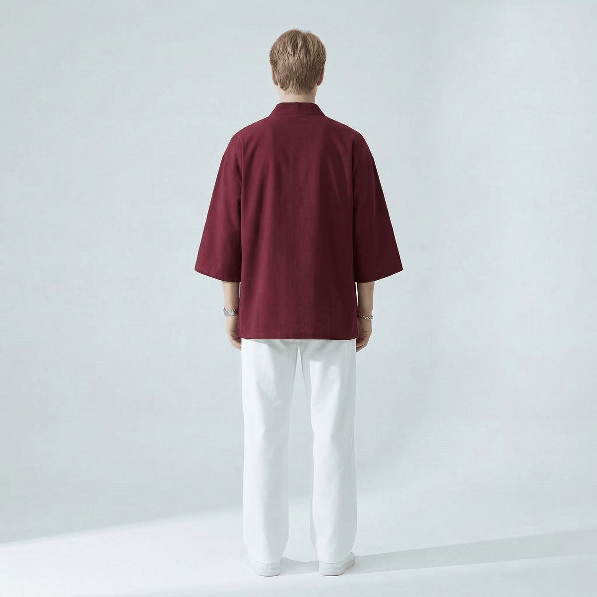Chemise Col Kimono Homme