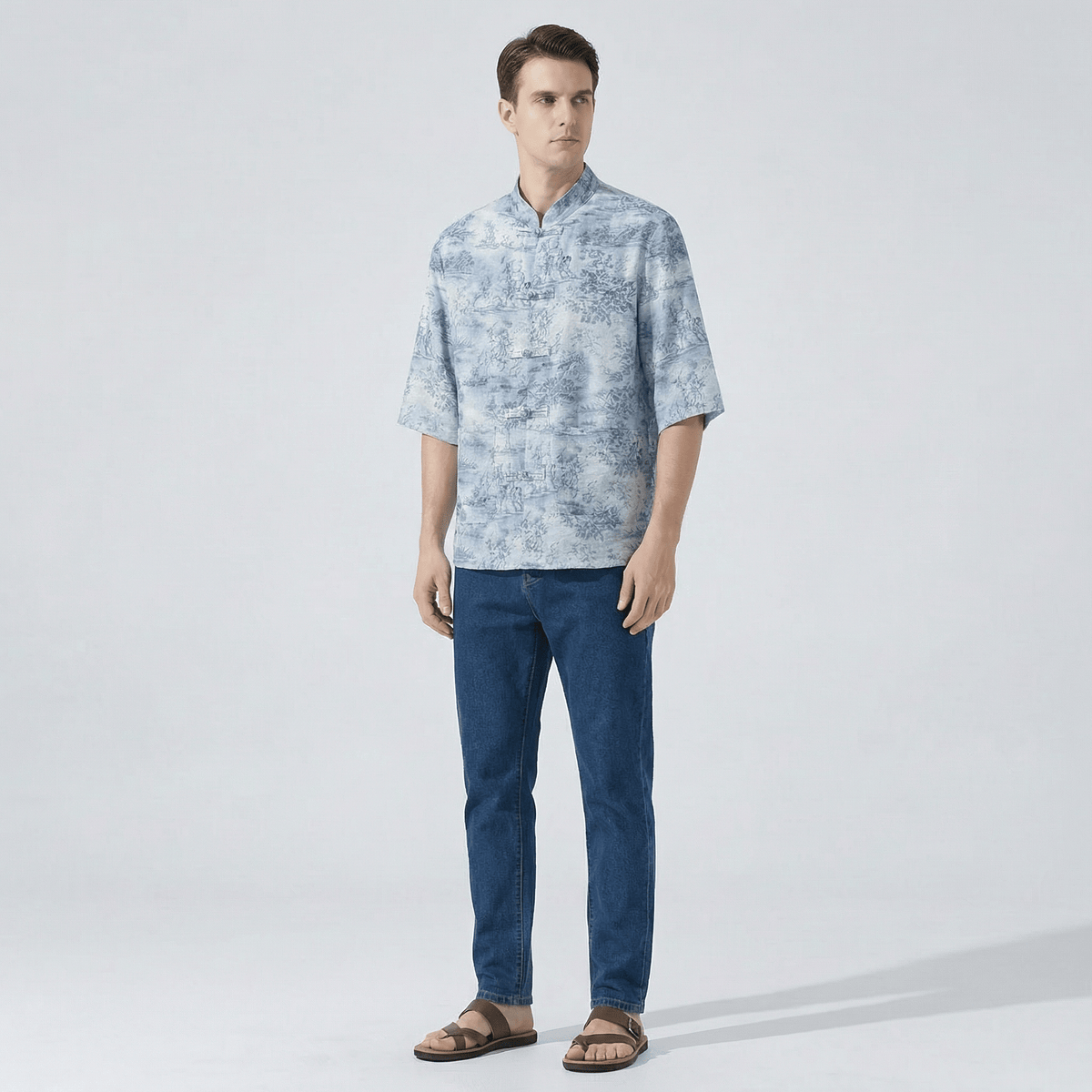 Chemise Imprimé Kimono