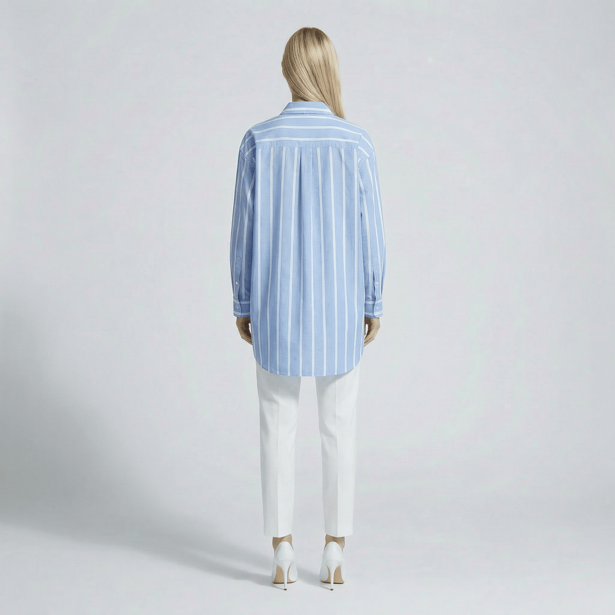 Chemise Kimono Bleue