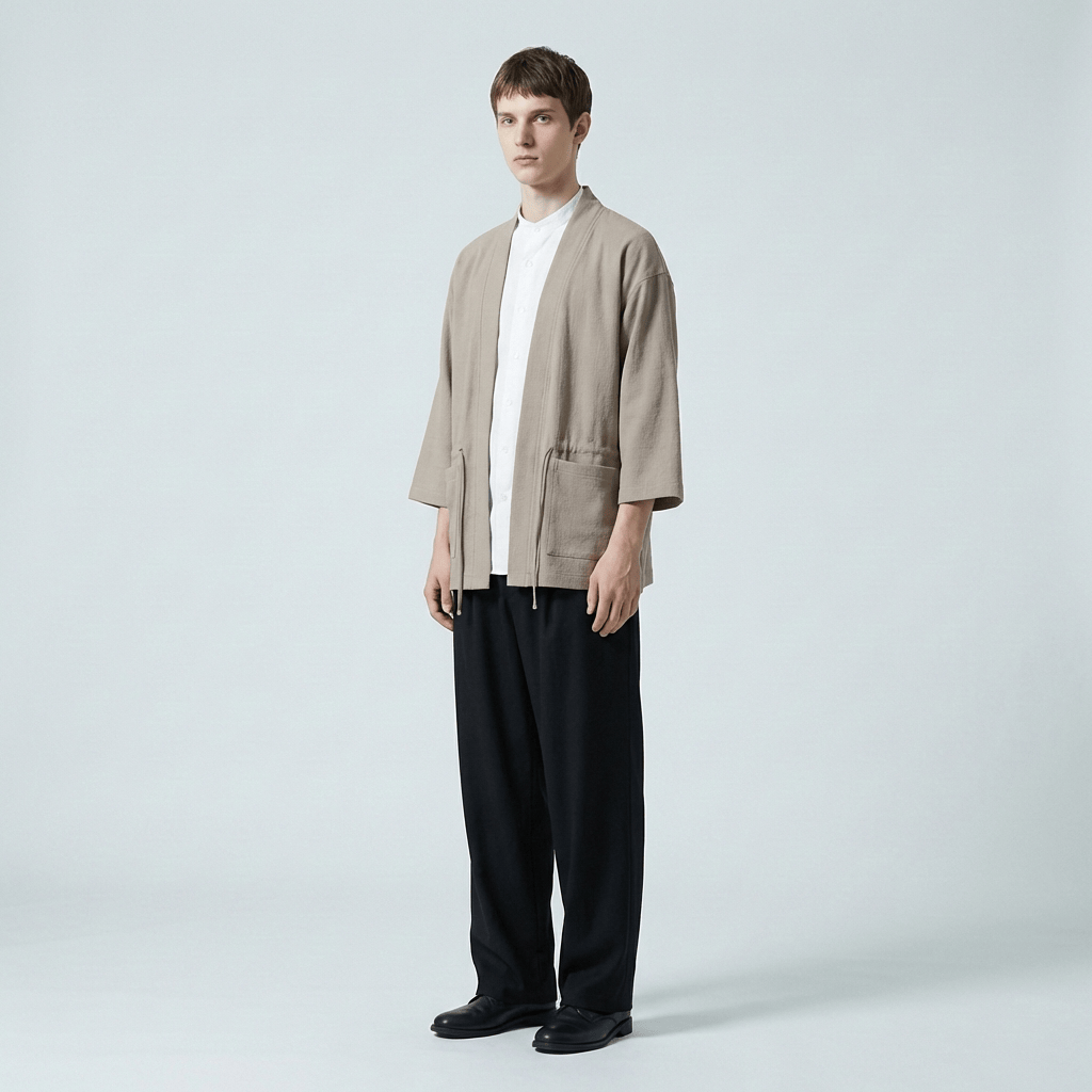 Chemises Homme Style Kimono