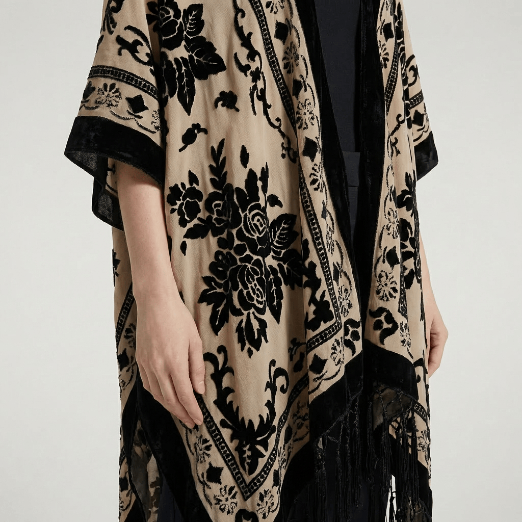 Femmes Châle Long Kimono Cardigan