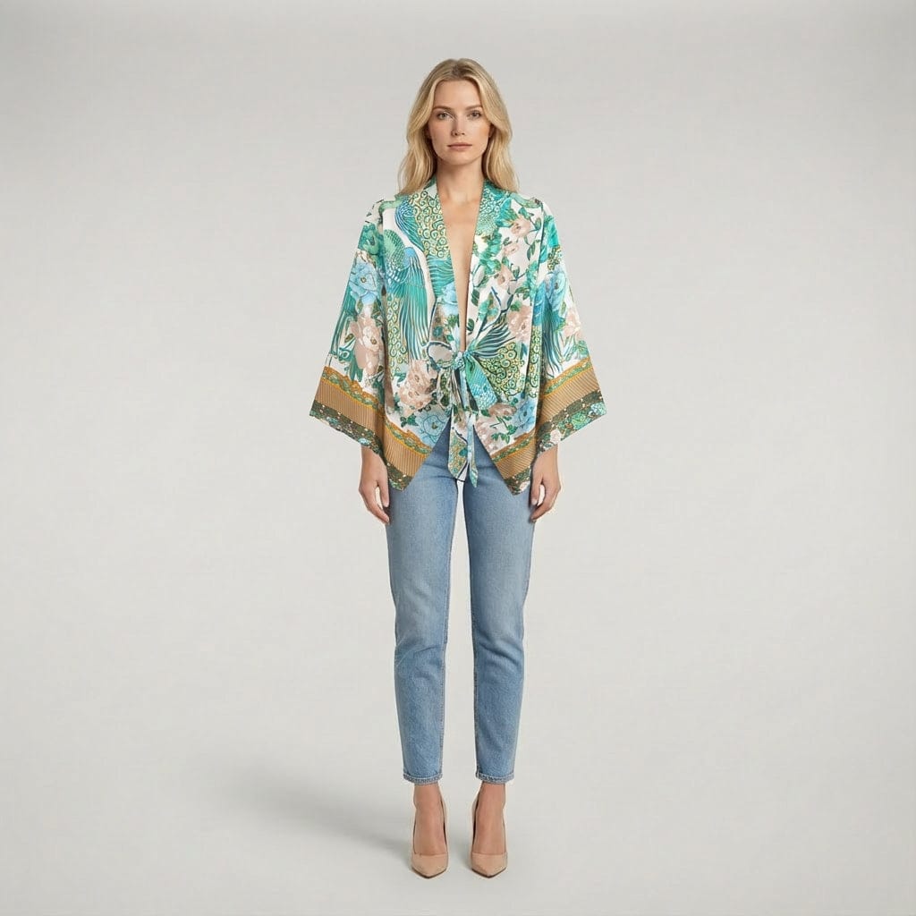 Floral Kimono Top