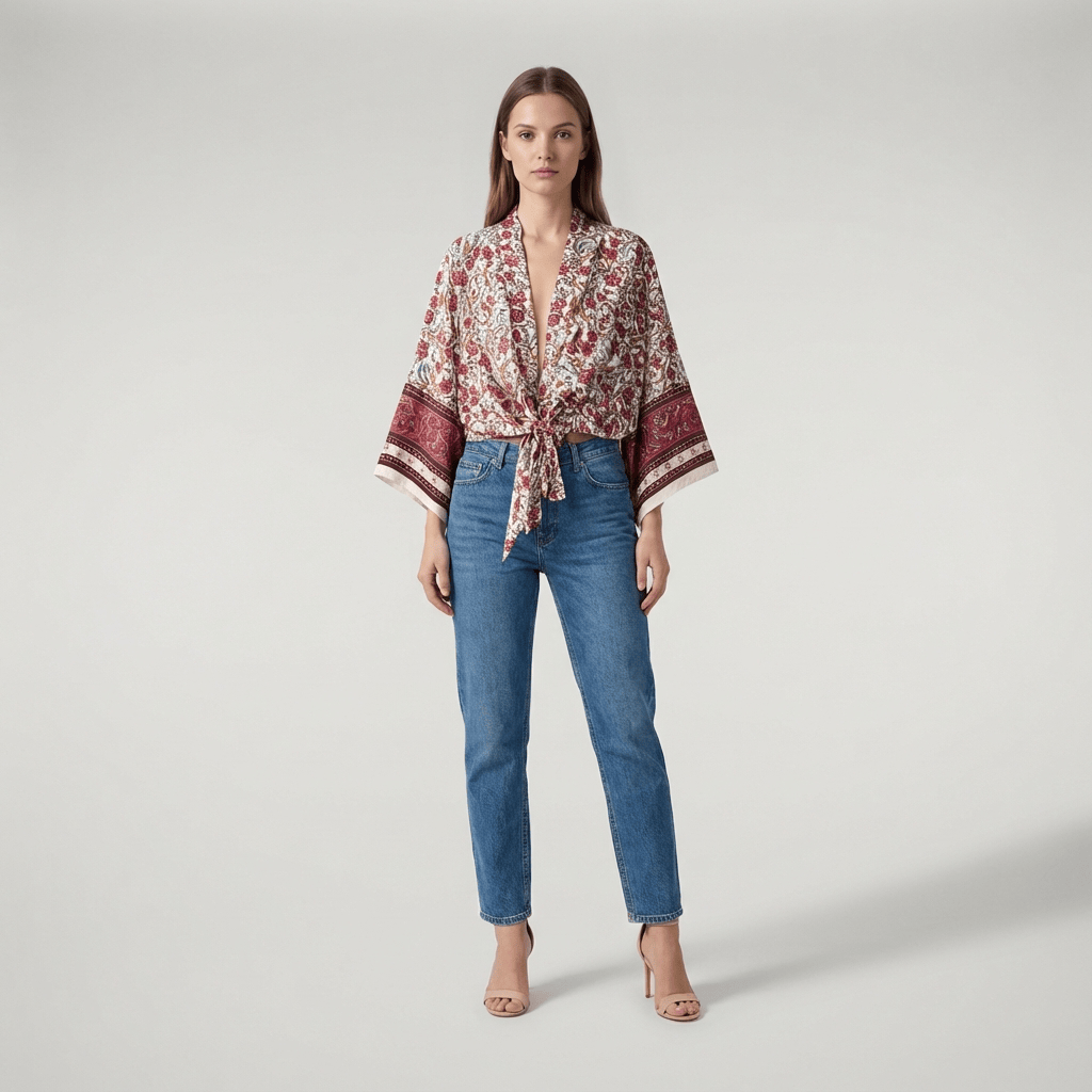 Kimono Manches Chauves Souris