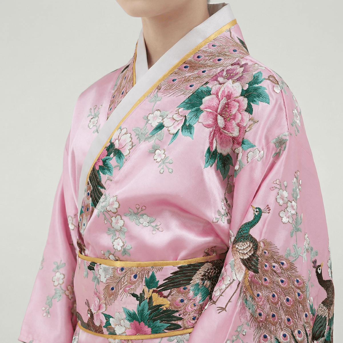 Kimono Rose Japonais Pour Enfant