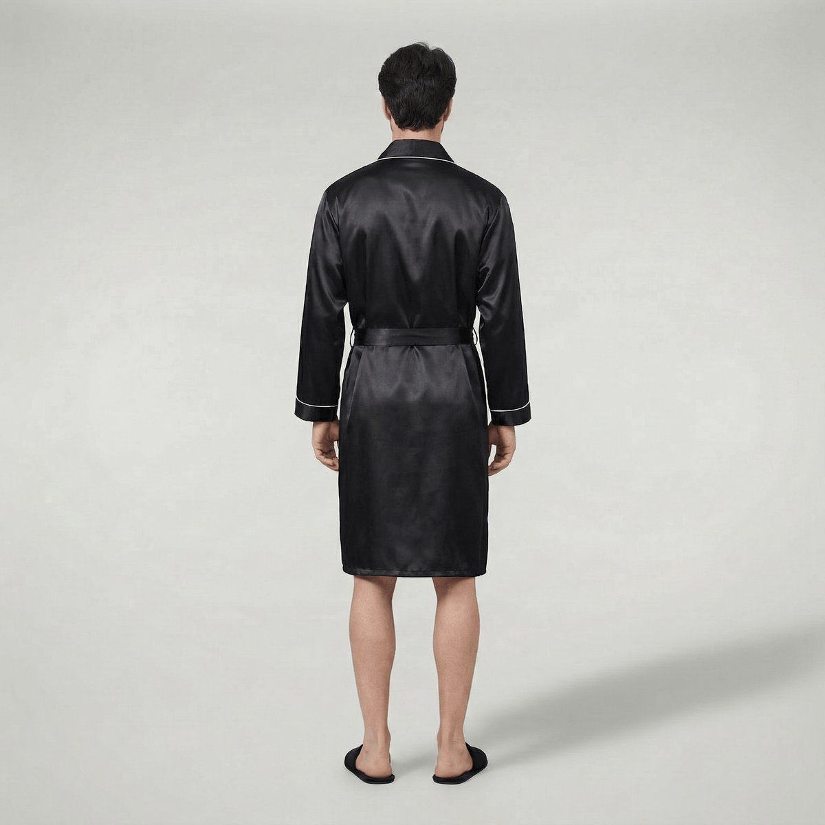 Peignoir Kimono Satin Homme