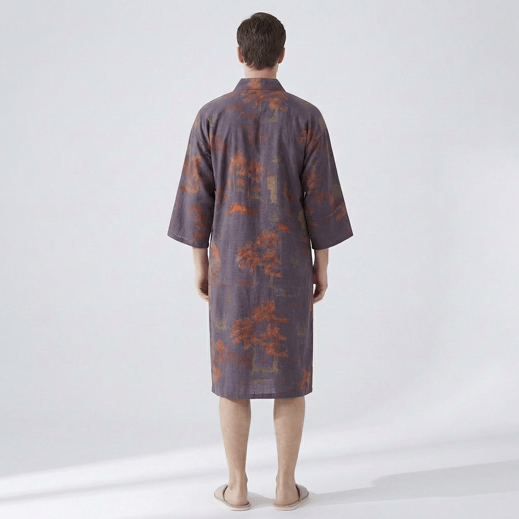 Pyjama Kimono Homme Coton
