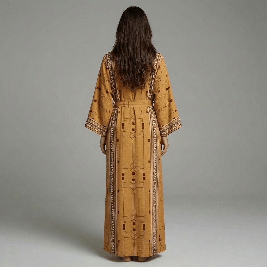 Robe Kimono Manches Longues
