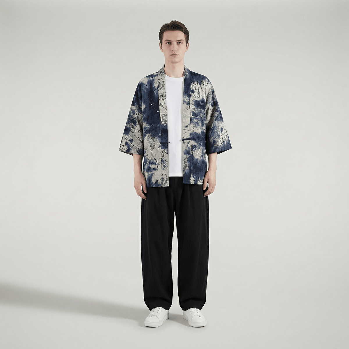Vest Style Kimono Homme