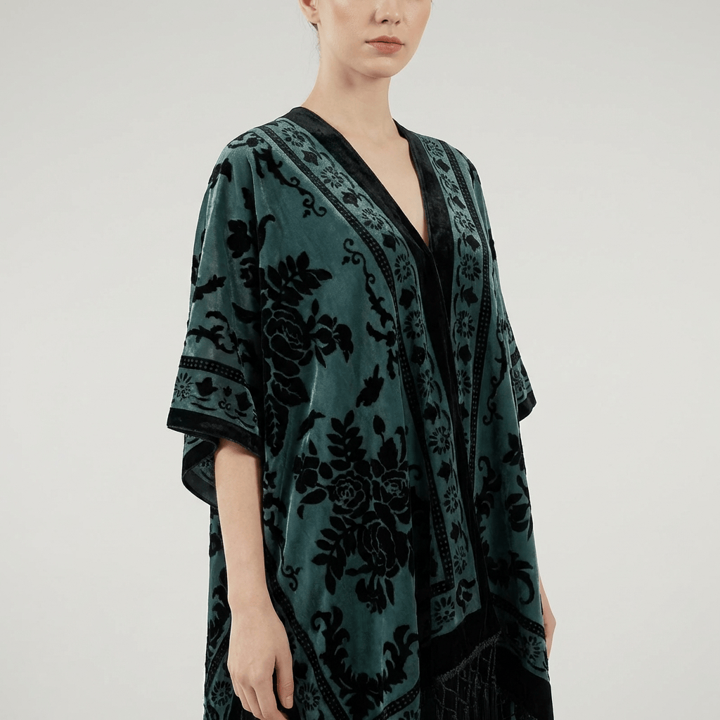 Veste Kimono Bohême Châle
