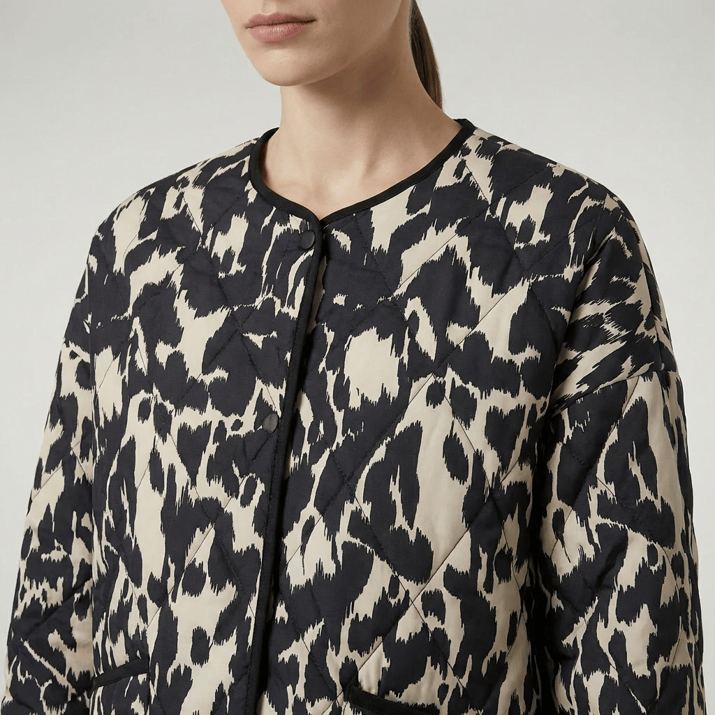 Motif animalier abstrait