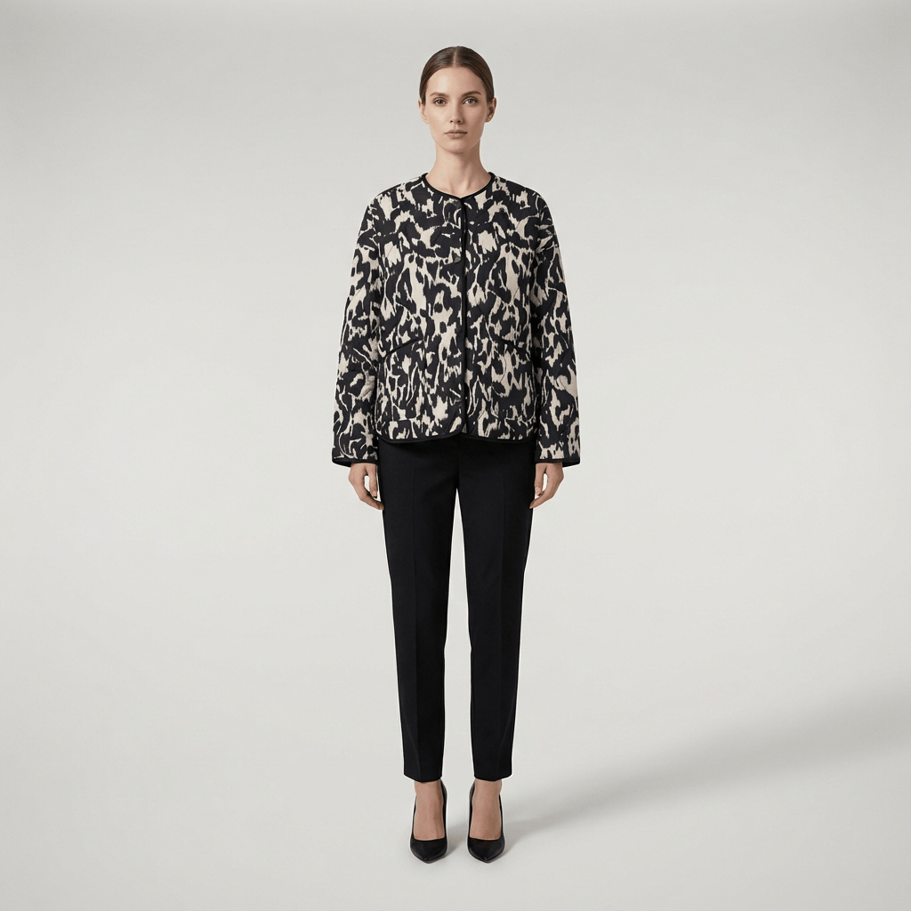Motif animalier abstrait
